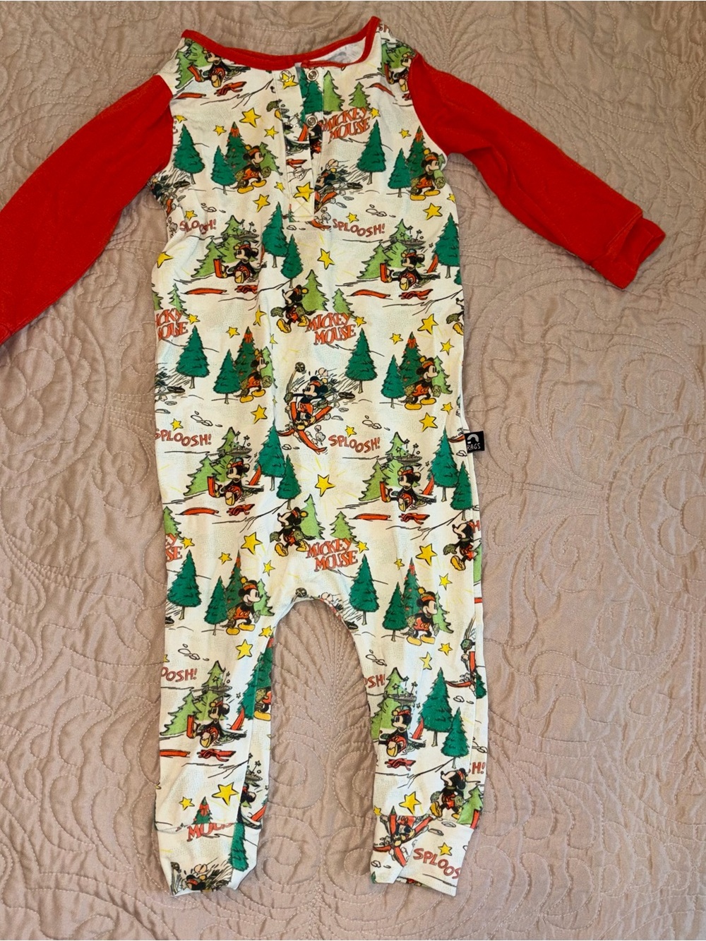Disney Christmas One-Piece Rag
